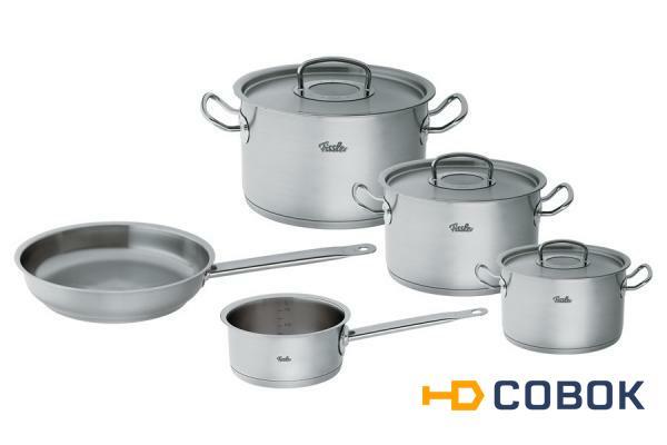 Фото Набор кастрюль Fissler