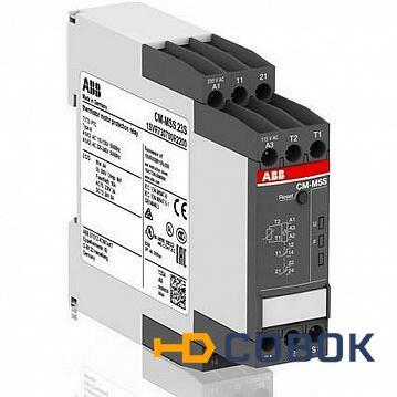 Фото Термисторное Реле защиты двигателя CM-MSS.23S с кнопкой сброса 110-130В AC 220-240В AC 2ПК