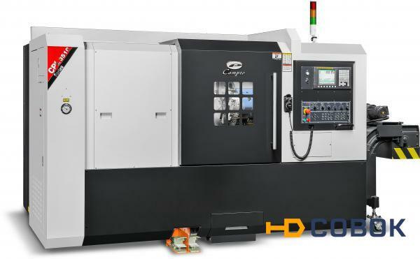 Фото CPL-3510 Campro Токарный станок с ЧПУ Fanuc 0i- Mate с наклонной станиной