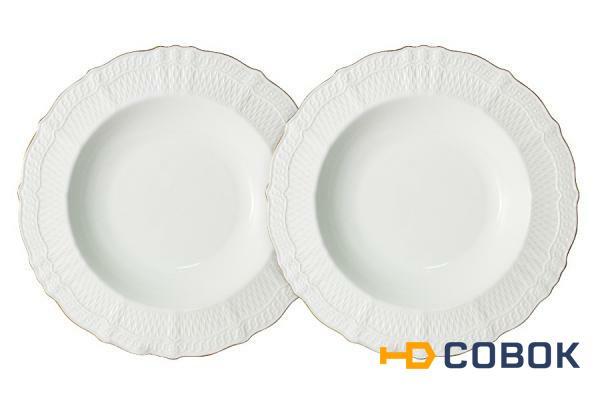 Фото Набор из 2-х суповых тарелок Бьянка - C2-SP_2-K4815AL Colombo