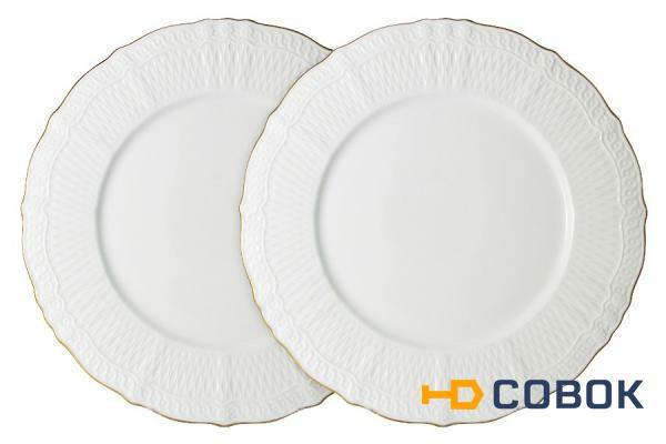 Фото Набор из 2-х обеденных тарелок Бьянка - C2-DR_2-K4815AL Colombo