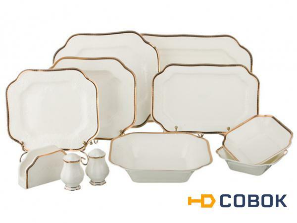 Фото Столовый сервиз на 6 персон 26 пр. Porcelain Manufacturing (264-710)