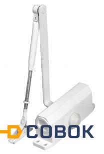 Фото Фурнитура прочая PRORAB Доводчик дверн. SD-2050 WH 75-95кг белый