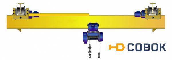 Фото Кран мостовой подвесной (кран-балка) г/п 1 тонна