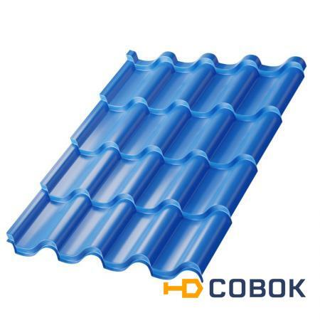 Фото Металл Профиль Металлочерепица МП Монтерроса-X NormanMP (ПЭ-01-5005-0.5)