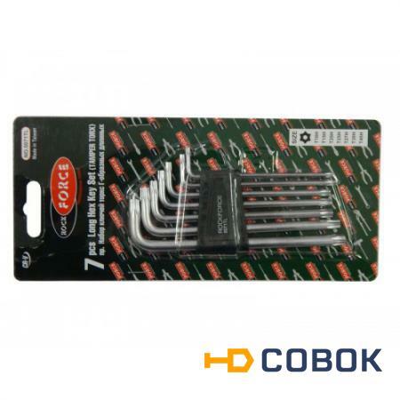 Фото Набор ключей 5071TL Rock FORCE TORX Г-образных длинных