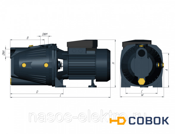 Фото Насосы UNIPUMP серии JET 100 L