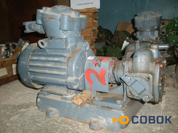 Фото Насосный агрегат с шестерённым насосом Ш2-25 с эл. дв.