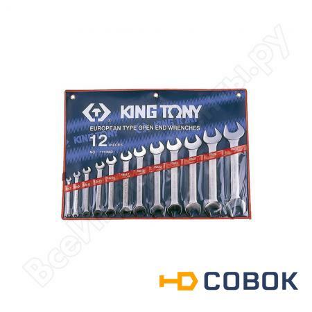Фото Набор рожковых ключей KING TONY 6-32 мм 12 предметов 1112MR