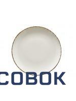 Фото Столовая посуда из фарфора Bonna тарелка плоская Retro E100GRM21DZ (21 см)