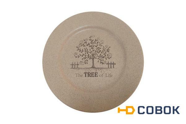 Фото Закусочная тарелка Дерево жизни - TLY802-2-TL-AL Terracotta