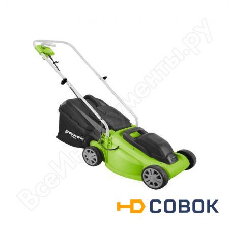 Фото Электрическая газонокосилка Greenworks GLM1232 2502207