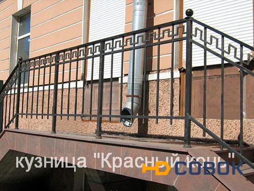 Фото Металличнские перила для крылец и лестниц - делаем "под ключ"