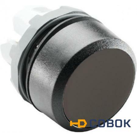 Фото Кнопка MP1-10B черная без подсветки без фиксации; 1SFA611100R1006