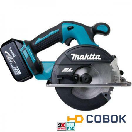 Фото Пила дисковая аккумуляторная MAKITA DCS551RMJ