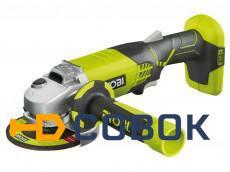 Фото Аккумуляторная угловая шлифмашина Ryobi R 18AG-0