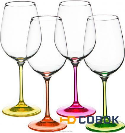 Фото Набор бокалов для вина из 4 шт