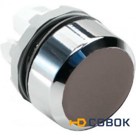 Фото Кнопка MP1-20B черная без подсветки без фиксации низкая; 1SFA611100R2006