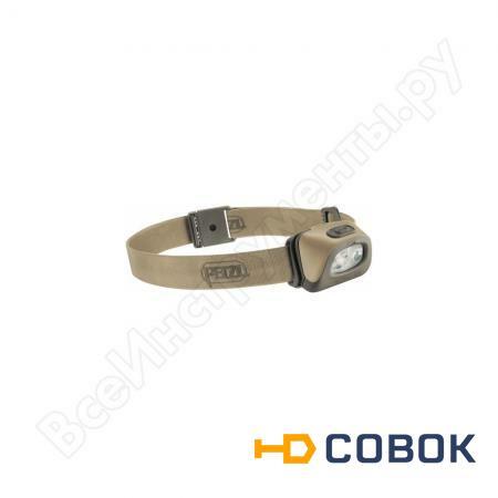 Фото Светодиодный налобный фонарь Petzl Tactikka RGB пустыня