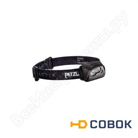 Фото Светодиодный налобный фонарь Petzl Actik черный