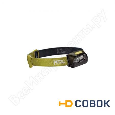 Фото Светодиодный налобный фонарь Petzl Actik зеленый