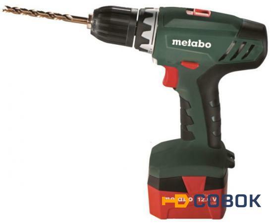 Фото Аккумуляторный винтовёрт Metabo BS 12 + кейс