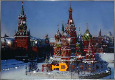 Фото Картина Кремль с кристаллами Swarovski (1185)