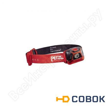 Фото Светодиодный налобный фонарь Petzl Tikka красный