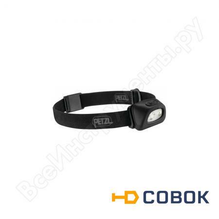 Фото Светодиодный налобный фонарь Petzl Tactikka черный