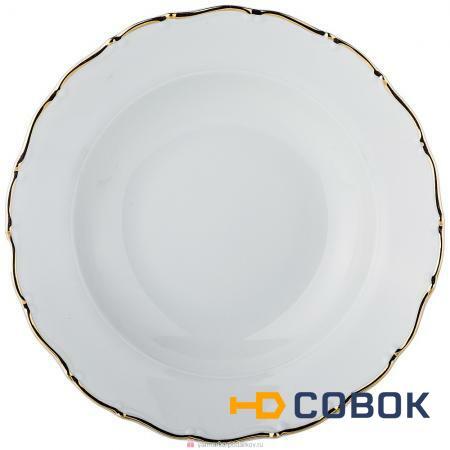 Фото Суповая тарелка диаметр 23 см офелия 662 без упаковки