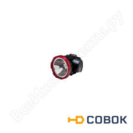 Фото Светодиодный аккумуляторный налобный фонарь 2 режима 5Вт LED 2Ач зарядка от USB КОСМОС KOCAccuH5WLED 452442