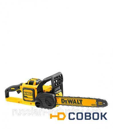 Фото Пила цепная аккумуляторная DeWALT DCM575X1-QW аккумулятор FLEXVOLT 54 В