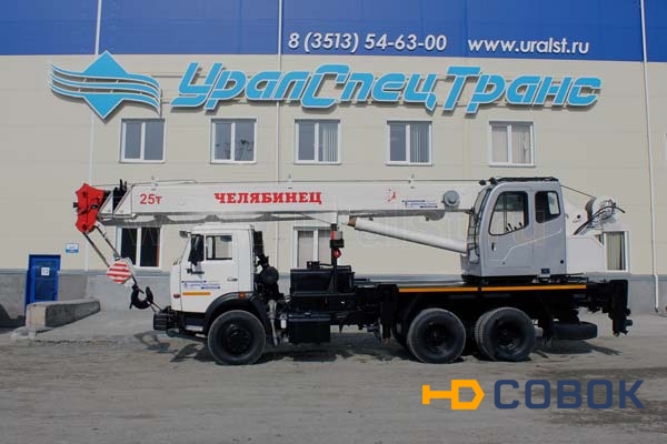 Фото Автокран Челябинец КС-45721-25 (25 тонн) на шасси Камаз 65115