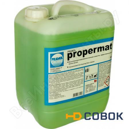 Фото Очиститель PROPERMAT (10 л; низкопенный) для ежедневной машинной уборки Pramol 1004.101