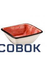 Фото Столовая посуда из фарфора Bonna PASSION тарелка квадратная APS MOV 23 CK (19х17 см)