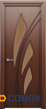 Фото Межкомнатная шпонированная дверь "Ландыш"
