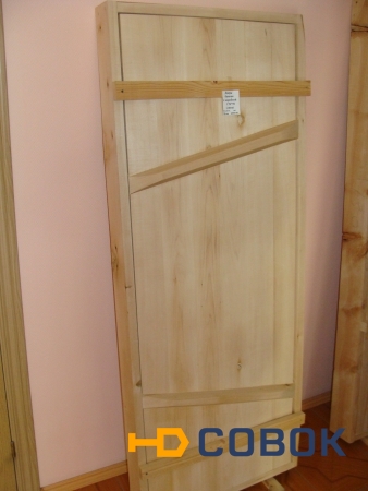 Фото Дверь банная (сосна) "ласточкин хвост" 70 х 1700 и 80х1800