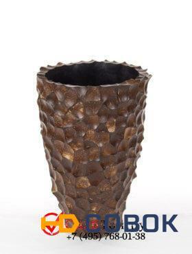 Фото Кашпо из натуральных материалов Tunda partner coconut shell brown 6TUN78140