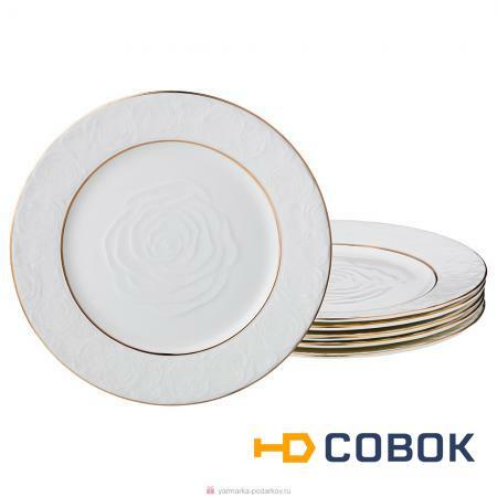 Фото Набор десертных тарелок из 6 шт blanco диаметр 21 см