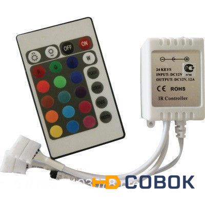 Фото RGB контроллер с пультом 144 W Экола