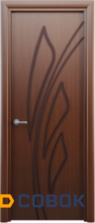 Фото Межкомнатная шпонированная дверь "Ландыш"