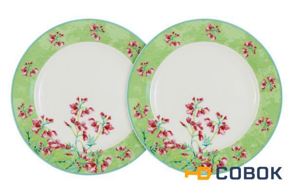 Фото Набор из 2-х закусочных тарелок Цветущий горошек - PF-15-029-6-AL Primavera