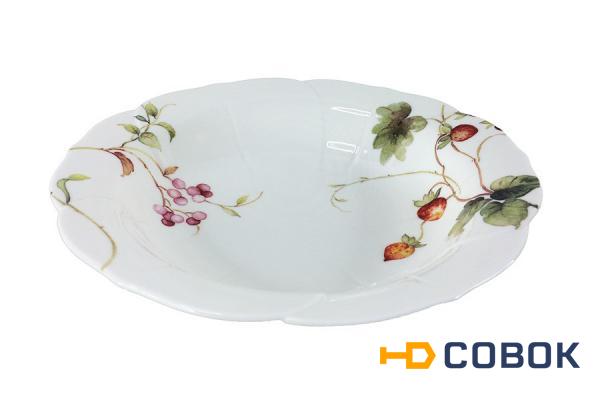 Фото Набор из 2-х суповых тарелок Лесные ягоды Colombo ( C3-YW007-C0227-AL )