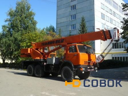 Фото Автомобильный кран МКТ 25.7 грузоподъемностью 25 тонн на шасси КАМАЗ-43118