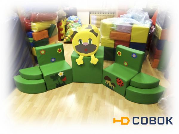 Фото Набор детской мебели Котофей зеленый