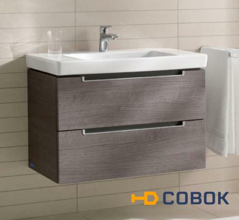 Фото Тумба под раковину Villeroy & Boch Subway 2.0 80 см (A69600FQ)