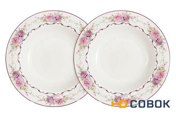 Фото Набор из 2-х суповых тарелок Нежность Primavera ( PW-NBCP85-388-AL )