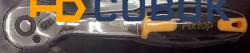 Фото Трещотка с резиновой рукояткой1/4" (72зуб.) Fixtop