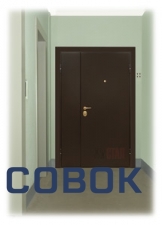 Фото Тамбурная дверь СТАЛ-35 в двустворчатом исполнении