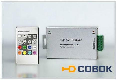 Фото RGB RF контроллер LEDcraft с функцией диммирования 16 кнопок